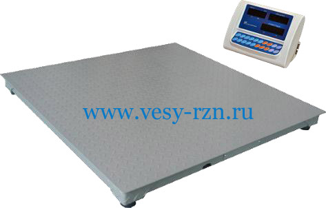 Электронные товарные платформенные весы ВЭТ-1-3000П-1С
